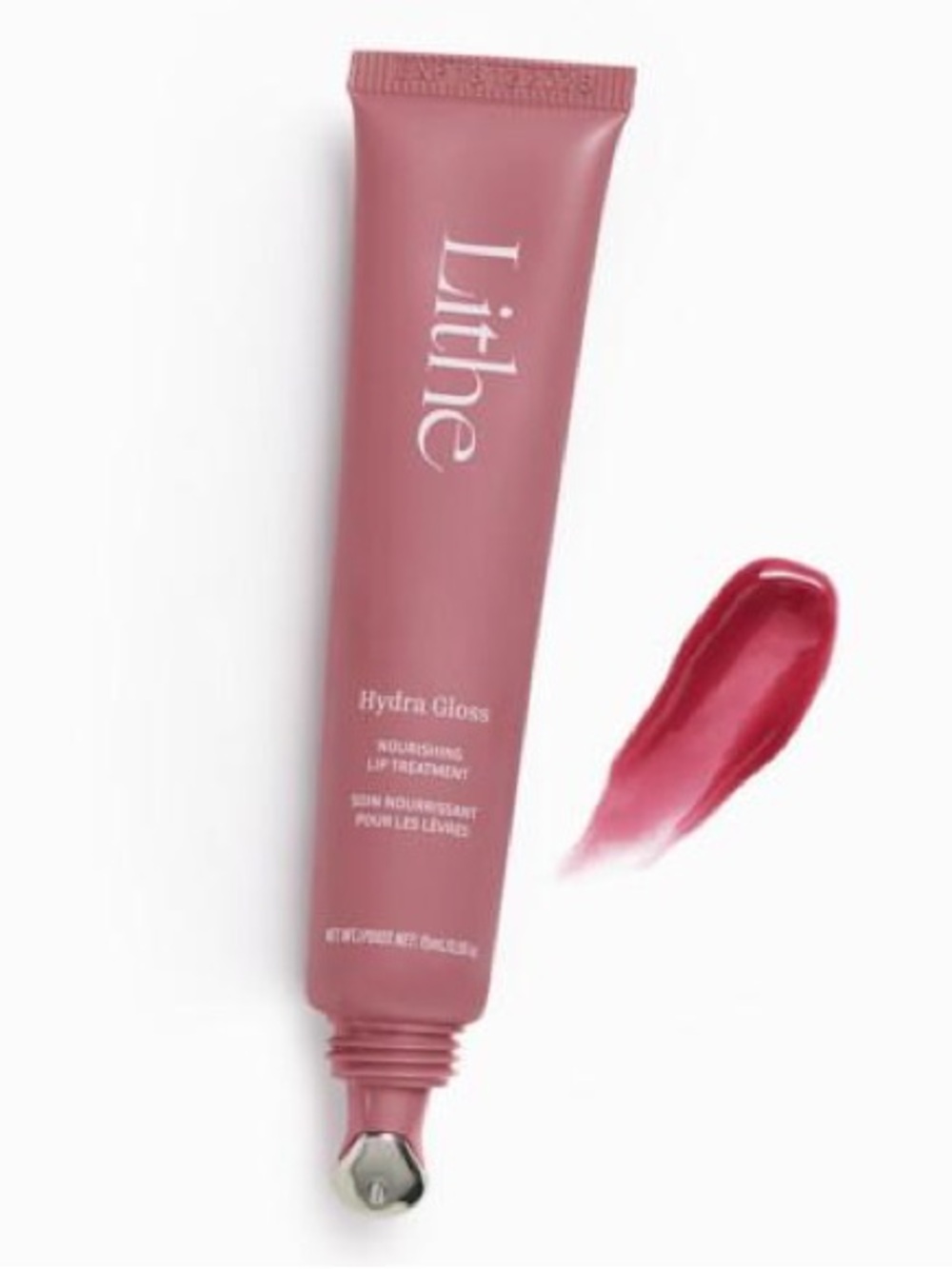 New sealed Lithe Hydra Gloss Nourishing Lip Treatment — pink plush